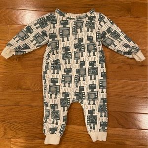 Winter water factory front snap terry suit